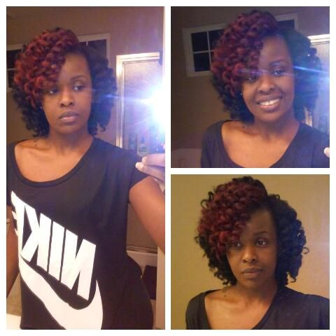 Knotless Crochet Twist Out With Marley Hair d By Denise Killings Braids And Twists Pinterest