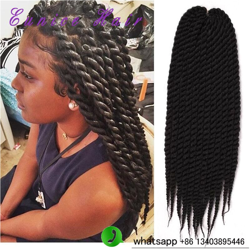 2X Havana Mambo Twist Braiding Hair Havana Twist Crochet Braids