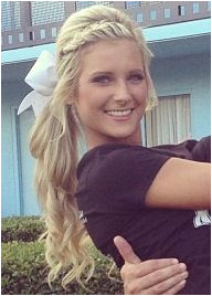 very pretty cheer hair