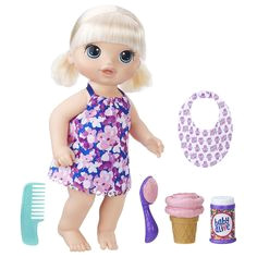 Baby Alive Magical Scoops Baby doll Blond Hasbro NIB HasbroBABYALIVE DollswithClothingAccessories Baby