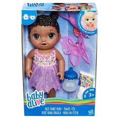 Baby Alive Face Paint Fairy African American