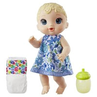 Product Image Baby Alive Lil Sips Baby Straight Blonde Hair Ages 3 and up