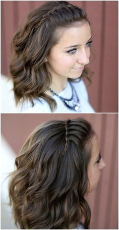 17 Wonderful Waterfall Braid Tutorials for Your Luscious Locks