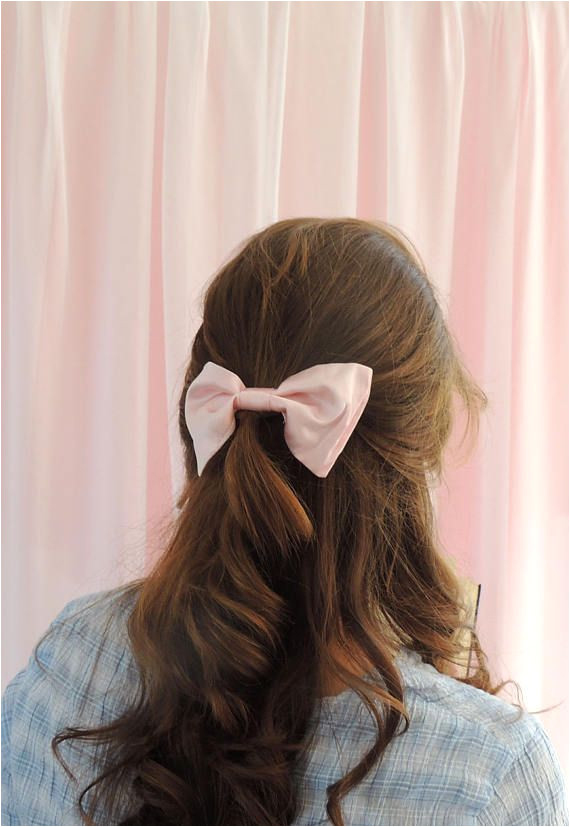 Silk Hair Bow Pink Hair Bow Silk Hair Clip Pink Silk Hair Bow Petal Pink Silk Satin Hair Bow Barrette Clip Satin Hair Bow blazer Pinterest