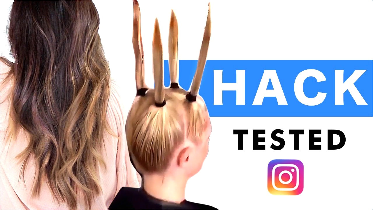 â 2 MINUTE Home HAIR CUT ð Instagram HACK TESTED â HAIRSTYLES