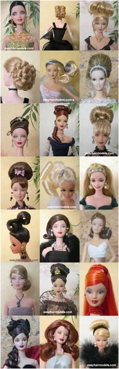 barbie hairstyles somebody s ting a new do Barbie Doll Hairstyles Poppy Parker