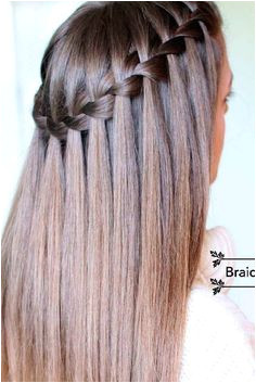 Learn How to Do a Waterfall Braid