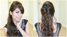 Elegant Prom Half Updo Hairstyle