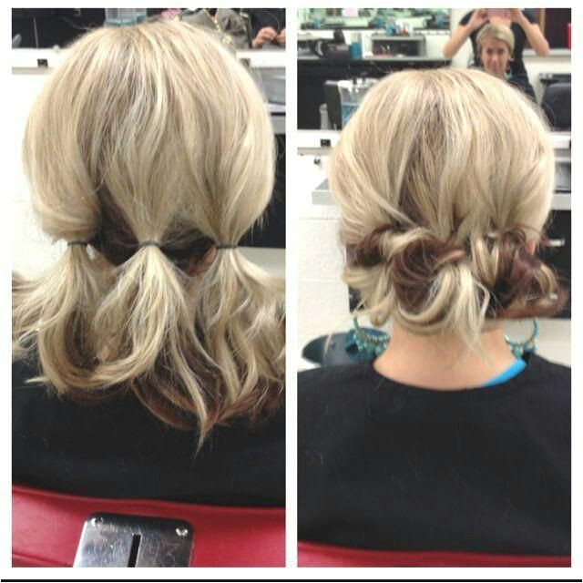 Updo for Shoulder Length Hair More