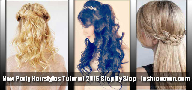 New Party Hairstyles Tutorial Step By Step best pakistani hairstyles