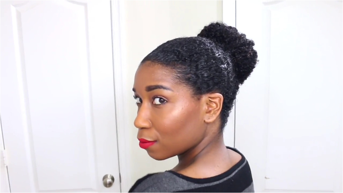 Natural hair guru Naptural85 shares an easy DIY hair hack to prevent hair breakage when rocking hair buns