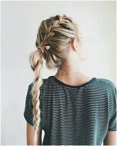 Hairstyle Tutorials and ideas Inspiration for haircuts and tips for haircare French Braid Ponytail