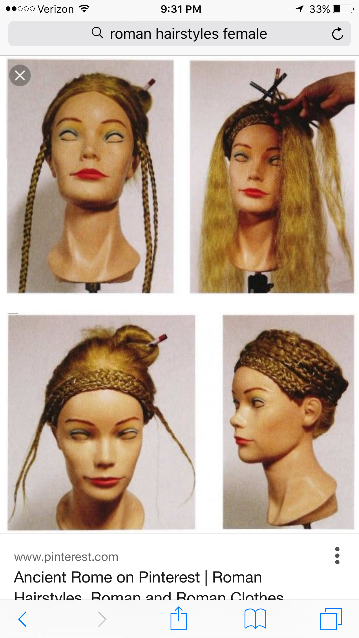 Egyptian Hairstyles Roman Hairstyles Me val Hairstyles Historical Hairstyles Modern Hairstyles Vintage