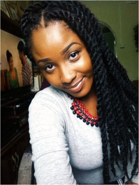 My chunky Marley twists DIY