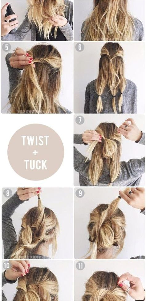 Quick And Easy Updos For Medium Imposing Diy Hair Updo