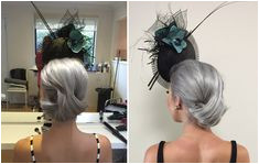 Races Hairstyles with Fascinators