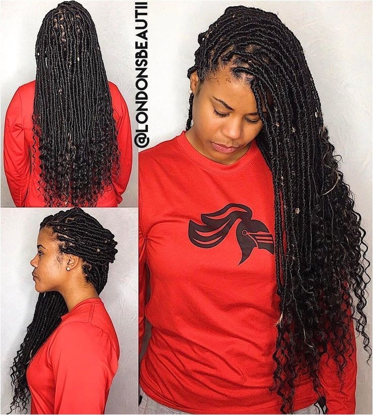 Goddess Faux Locs done by London s Beautii in Bowie Maryland