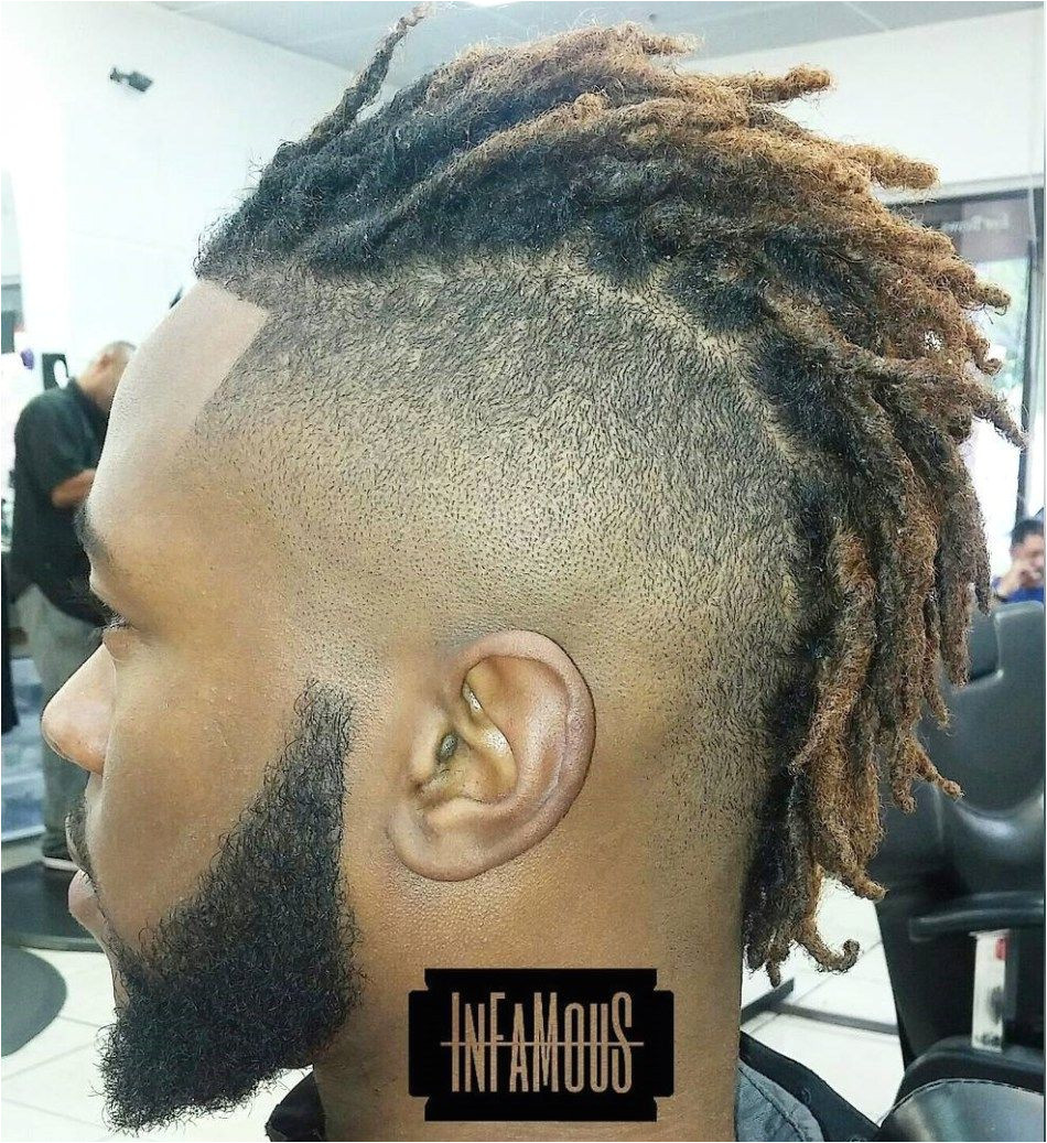 Bold Mohawk with Dreads