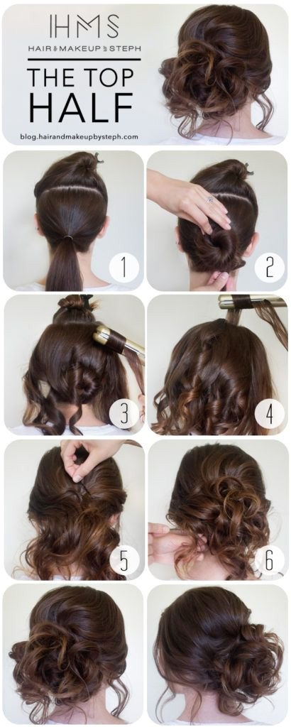10 Easy And Cute Hair Tutorials For Any Occassion These hairstyles are great for any occasion whether you just want quick and casual or sim…