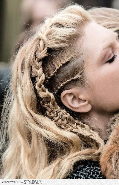 Lagertha hair More Viking Hairstyles Bohemian Hairstyles Thick Cornrows Hairstyles