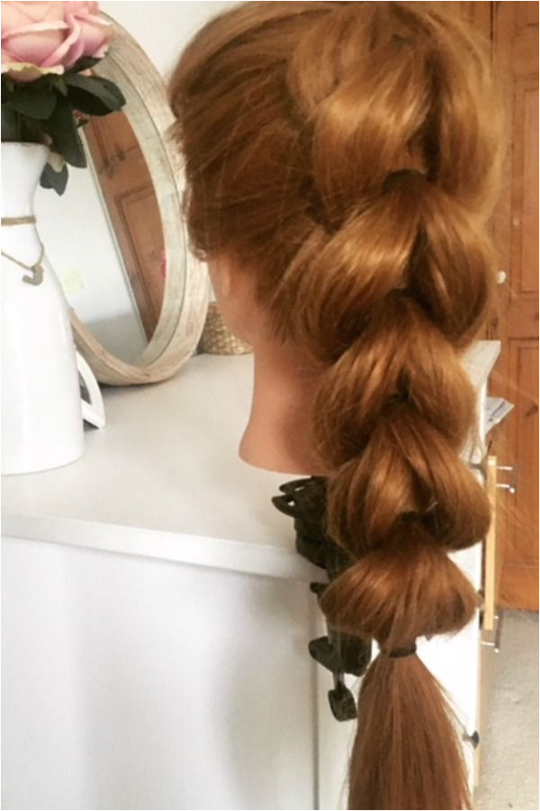 Learn how to create this easy hairstyles using the pull through braid method A simple yet elegant faux braid that you can achieve in just a couple of