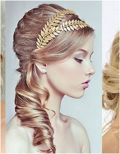 Greek Hairstyles With Headband 2fa6c97f8cddffc18f6adf6d2d7ea7 Haar Make up Wedding Hairstyles