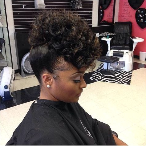 Wedding Hairstyles For Black Women Straight To Curl Updo