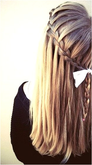 Waterfall Braid glamorous hairstyles 48 creative waterfall braids to inspire youml