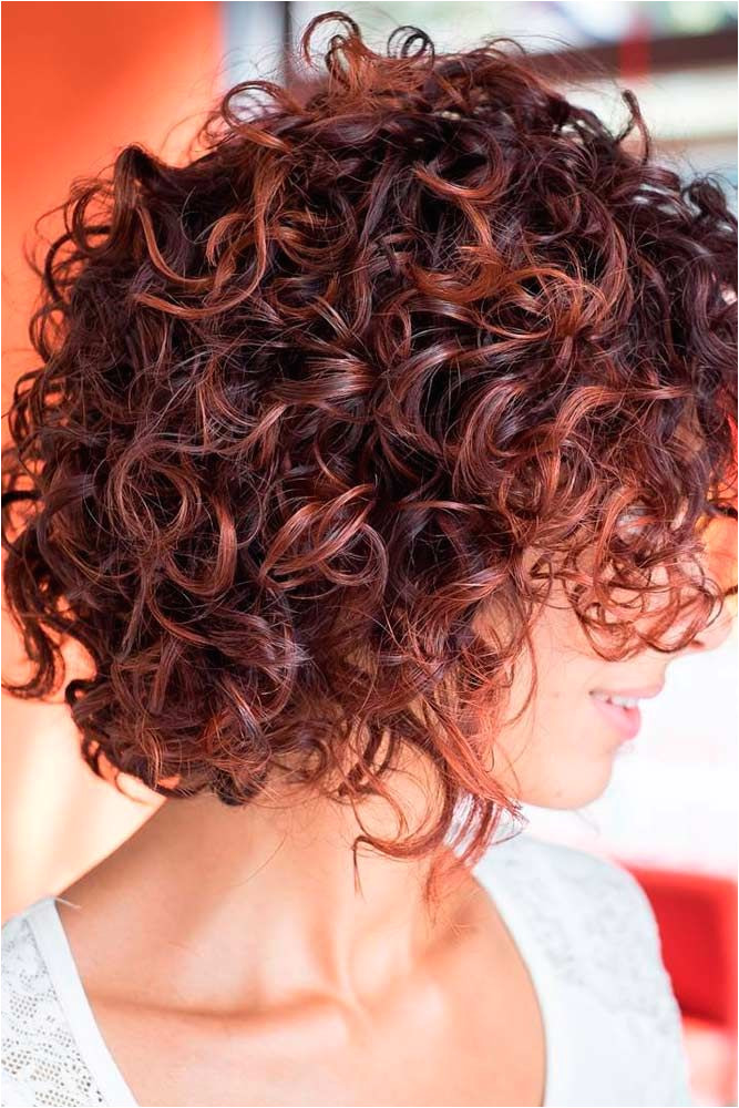 Short Curly Hairstyles for Thick Hair