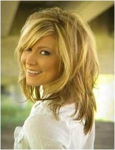 shaggy hairstyles for women over 40 with bangs Bing