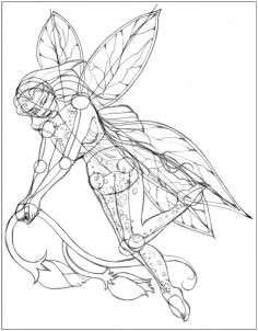 how to draw realistic fairies draw a realistic fairy step 7 Fairy Drawings Mermaid