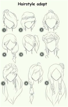 Hairstyle Adopt text woman girl hairstyles How to Draw Manga