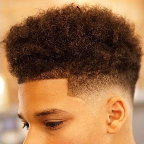 Trendy Black Men s Haircuts Picture Description Low Skin Drop Fade Edge Up Long Afro
