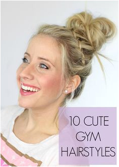 10 Cute Workout Hairstyles