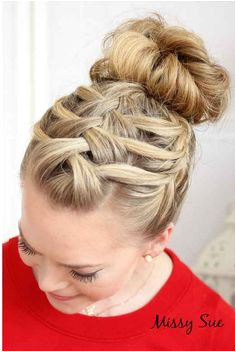 The Bohemian Side Braid Gym HairstylesFrench