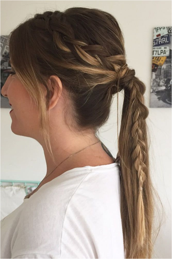 Wear These 36 Sporty Ponytail Hairstyles to the Gym Hairstyle Pinterest