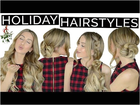 4 Drop Dead Gorgeous Holiday Hairstyles