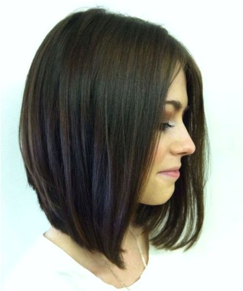 Forward Angled Bob Without Bangs