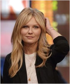kirsten dunst haircuts for round faces Bangs For Round Face Long Hair With Bangs