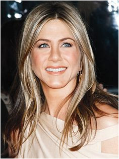 Mechas 3d El Color De Cabello De Jennifer Aniston Cabello Ombre Peinados De