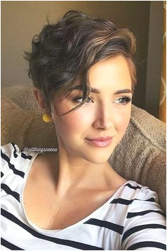 Pixie Hair Cuts For Wavy Hair pixiehairstyles pixiecut shorthair wavyhair brownhair ShortCurlyHairstyles