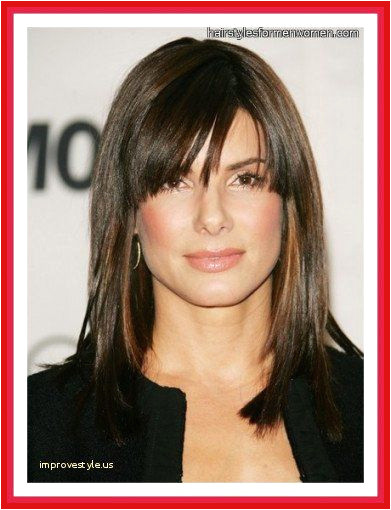 Shoulder Length Haircuts with Shoulder Length Hairstyles with Bangs 0d Improvestyle Into Rainbow