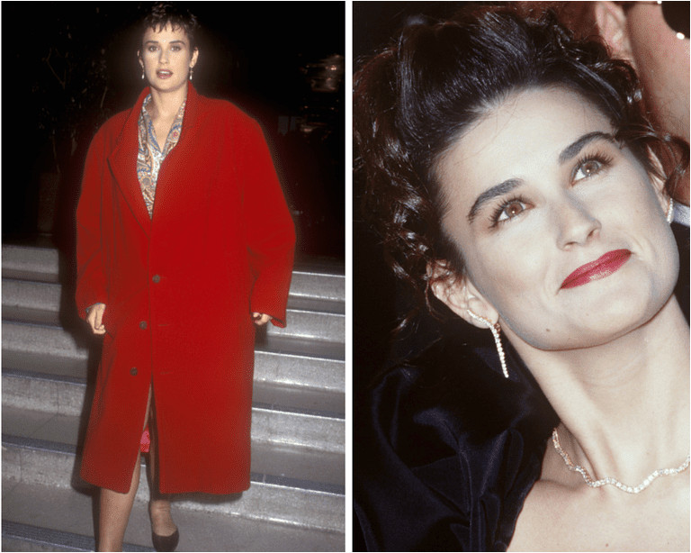 Are Your Hairstyle and Makeup Aging You Demi Moore in 1993