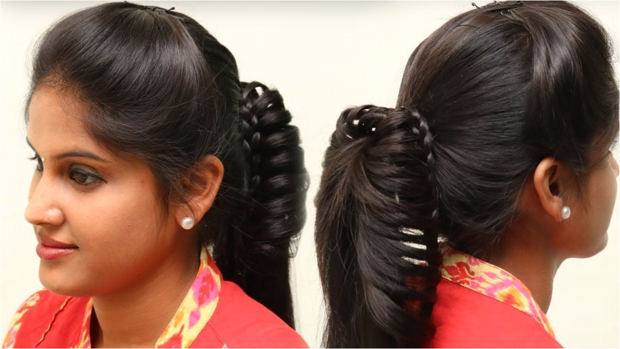 âEveryday Hairstyles For School College Girls â5 MIN EVERYDAY HAIRSTYLE