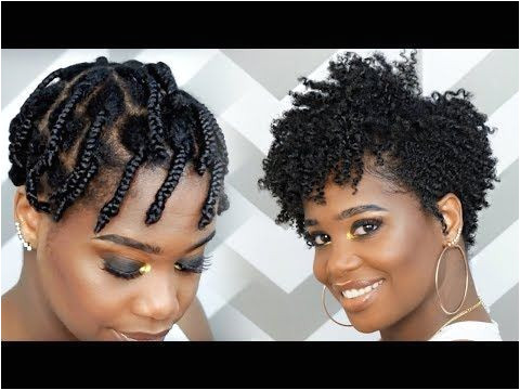 How To Do a Braid Out on Tapered Natural Hair [Video] Black