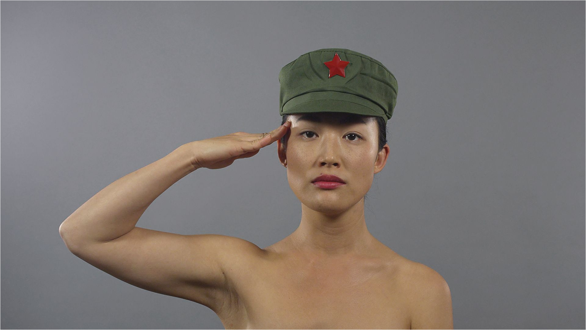 1950s North Korea dprk military hair makeup style fashion