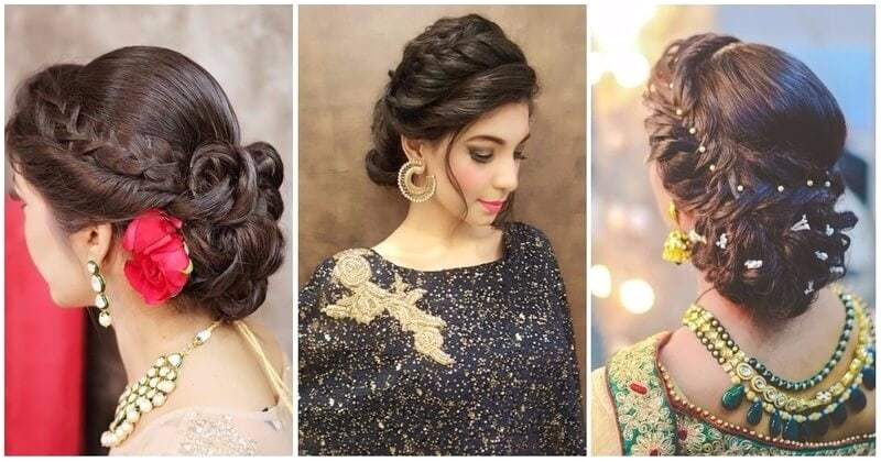 Hairstyles For Lehenga Choli