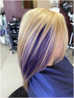 Purple Peekaboo Highlights