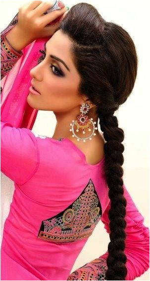 South indian hair plait for brides