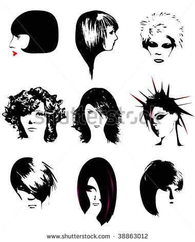 Punk hair free vector Free vector for free about 1 Free